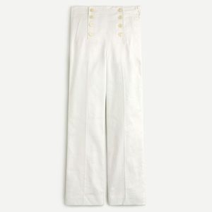 J. Crew Peyton Sailor Pant Stretch Linen